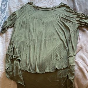 Oversized High-Low Shirt